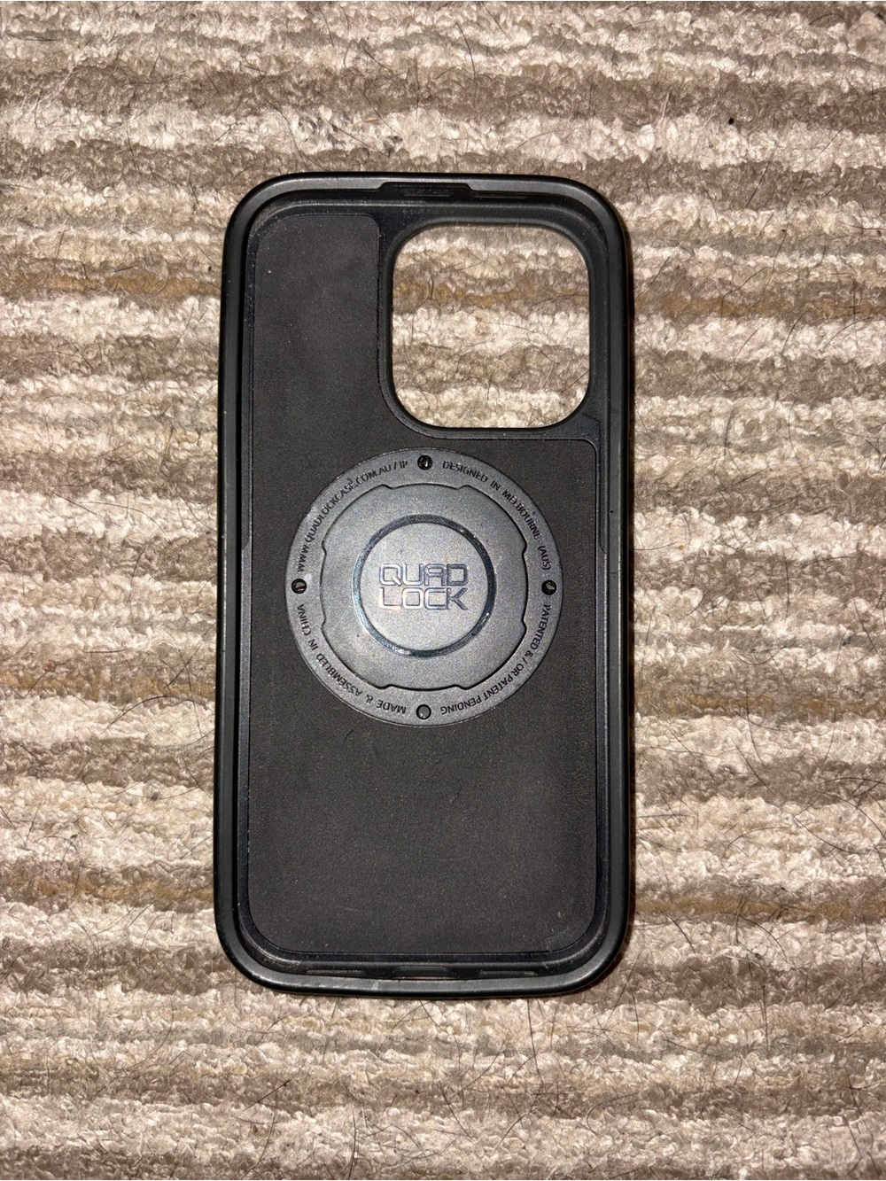 Black Compatible Phone Case with Mounting Lock